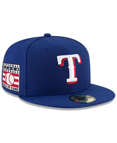 New Era Men's Royal Texas Rangers National Baseball Hall Of Fame ...