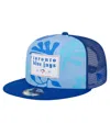 New Era Men's Royal Toronto Blue Jays Bikini Bottom Trucker 9fifty Snapback Hat In Blue