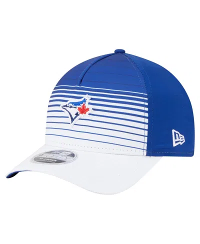 New Era Men's Royal Toronto Blue Jays Gradient 9forty M-crown Adjustable Hat