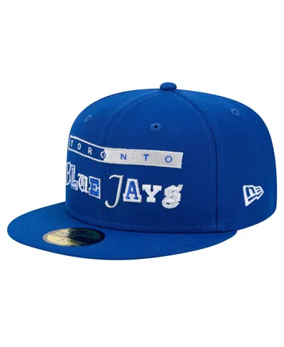 New Era Men's Royal Toronto Blue Jays Ransom 59fifty Fitted Hat