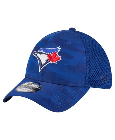 New Era Men's Royal Toronto Blue Jays Subtle Camo 39thirty Flex Hat