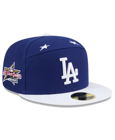 New Era Men's Royal/white Los Angeles Dodgers 2025 Mlb All-star Game Side Patch 59fifty Fitted Hat In Multi