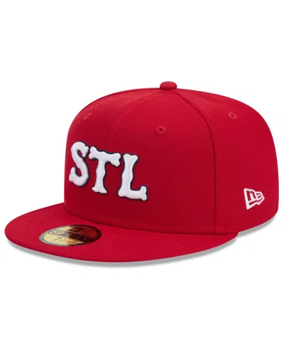 New Era Men's St. Louis Cardinals 2024 City Connect 59fifty Fitted Hat In Red