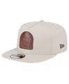 New Era Men's Stone New England Patriots Premier 9fifty Snapback Hat In Stone