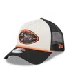 New Era Men's Stone/black Cincinnati Bengals 2024 Sideline Historic 9forty A-frame Trucker Adjustable Hat In Stone,black