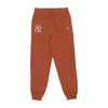 New Era Men's Sweatpants Mlb League Essentials Jogger Neyyan Earth Brown/stone In Brown