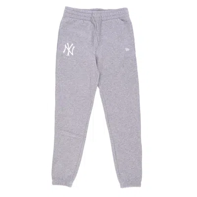 NEW ERA MEN'S SWEATPANTS MLB TEAM LOGO JOGGER NEYYAN HEATHER GREY/WHITE