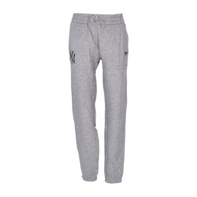 New Era Men's Sweatpants Mlb Team Logo Jogger Neyyan Light Gray Heather