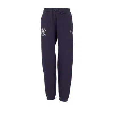 New Era Men's Sweatpants Mlb Team Logo Jogger Neyyan Navy/white In Blue