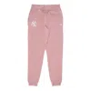 New Era Men's Sweatpants Mlb Team Logo Jogger Neyyan Rose/white In Pink