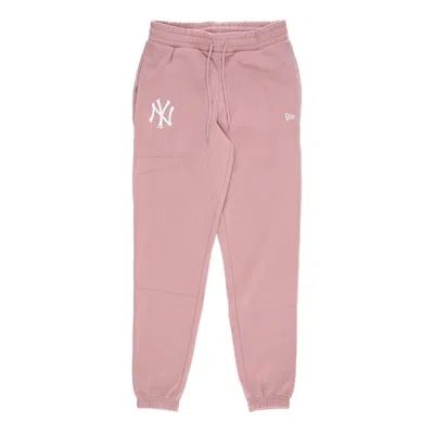 New Era Men's Sweatpants Mlb Team Logo Jogger Neyyan Rose/white In Pink