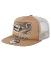 New Era Men's Tan Cincinnati Bengals Meet Me 9fifty Snapback Hat In Tan