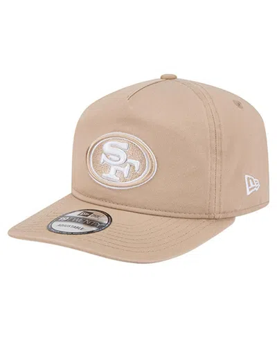 New Era Men's Tan San Francisco 49ers 19twenty Adjustable Hat In Neutral