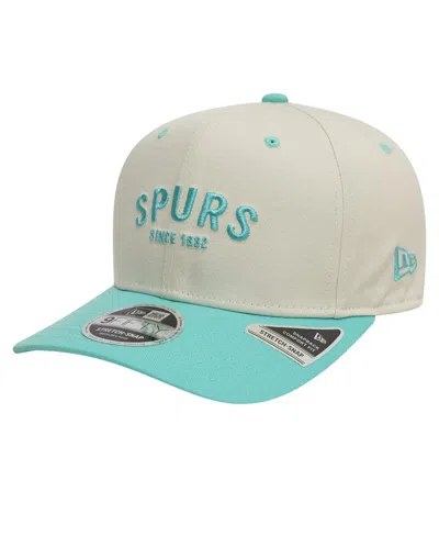 New Era Men's Tan Tottenham Hotspur Contrast Visor 9fifty Adjustable Hat In Brown