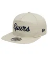 NEW ERA MEN'S TAN TOTTENHAM HOTSPUR LILYWHITE GOLFER SNAPBACK HAT