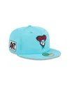 New Era Aqua Zorros De Somerset Copa De La Diversion 59fifty Fitted Hat In Teal