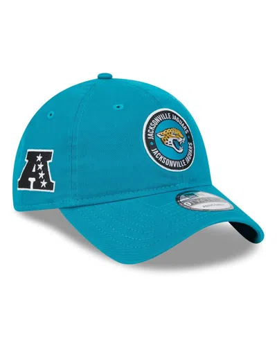 New Era Men's Teal Jacksonville Jaguars 2024 Sideline 9twenty Adjustable Hat