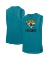 New Era Men's Teal Jacksonville Jaguars Leisure Collection Tank Top In Blue