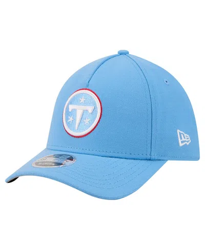 New Era Men's Tennessee Titans 39thirty Stretch Fit Baseball Cap In Light Blue