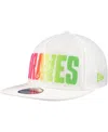 New Era Men's White Philadelphia Phillies Spring Spectrum Golfer Snapback Hat In White