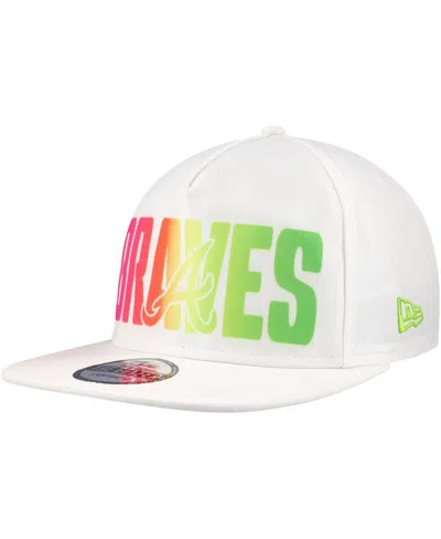 New Era Men's White Philadelphia Phillies Spring Spectrum Golfer Snapback Hat