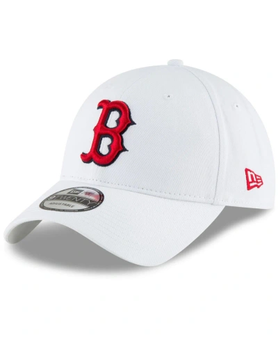 New Era Men's White Boston Red Sox Fashion Core Classic 9twenty Adjustable Hat