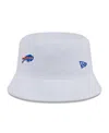 New Era Men's White Buffalo Bills Court Sport Terry Bucket Hat In White