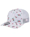 New Era Men's White Chicago Bears Adventure Flamingo Pattern 9seventy Stretch-snap Hat In White