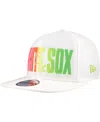 New Era Men's White Chicago White Sox Spring Spectrum Golfer Snapback Hat In White
