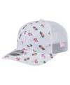New Era Men's White Colorado Rockies Flamingo Mesh Back 9seventy Stretch-snap Hat