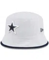New Era Men's White Dallas Cowboys 2025 Nfl Training Camp Stretch Bucket Hat