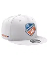 New Era Men's White Fc Cincinnati Jersey Hook 9fifty Snapback Hat In White