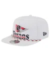 New Era Men's White Houston Texans Collide Golfer Snapback Hat