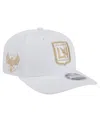 New Era Men's White Lafc 2025 Jersey Hook 9seventy Stretch-snap Hat In White