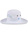 New Era Men's White Los Angeles Chargers 2024 Nfl Training Camp Panama Bucket Hat In White