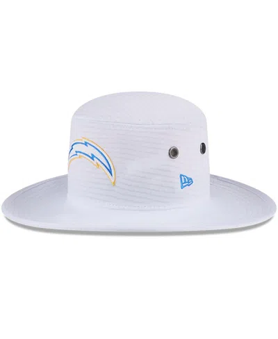 New Era Men's White Los Angeles Chargers 2024 Nfl Training Camp Panama Bucket Hat
