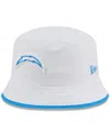New Era Men's White Los Angeles Chargers 2025 Nfl Training Camp Stretch Bucket Hat