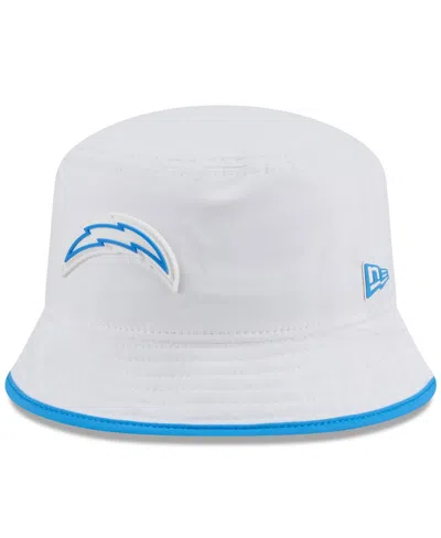 New Era Men's White Los Angeles Chargers 2025 Nfl Training Camp Stretch Bucket Hat