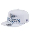 New Era Men's White Los Angeles Dodgers Collide Golfer Snapback Hat