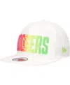 New Era Men's White Philadelphia Phillies Spring Spectrum Golfer Snapback Hat In White