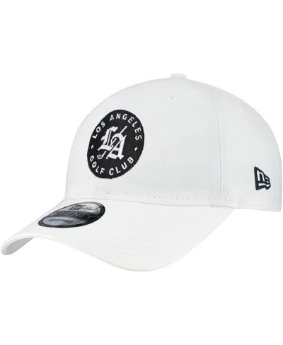 New Era Men's White Los Angeles Golf Club Tgl Team 9twenty Adjustable Hat