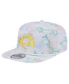 New Era Men's White Los Angeles Rams Vacay Golfer Snapback Hat In White