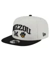 New Era Men's White Missouri Tigers Collegiate 9fifty A-frame Snapback Hat