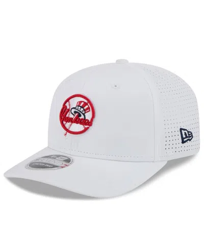 New Era Men's White New York Yankees 2025 Spring Training 9seventy Coolera Stretch-snap Hat