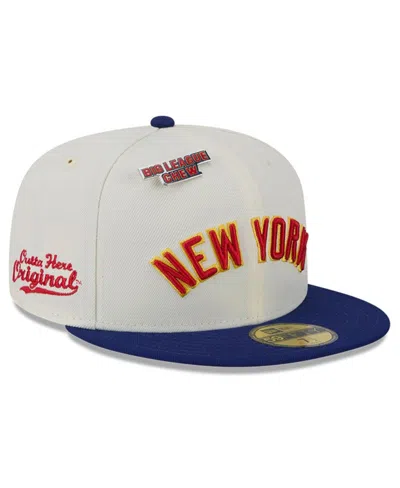 New Era Men's White New York Yankees Big League Chew Original 59fifty Fitted Hat