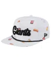 New Era Men's White San Francisco Giants Team Cheer Rope 19twenty Adjustable Hat In Multi