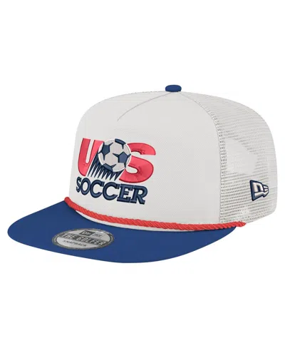 New Era Men's White Usmnt 1993 Retro Golfer Adjustable Hat