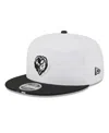 New Era Men's White/black Baltimore Ravens 2025 Nfl Training Camp Split Panel 9fifty Snapback Hat