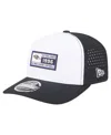 New Era Men's White/black Baltimore Ravens Established Patch 9seventy Adjustable Hat In Multi