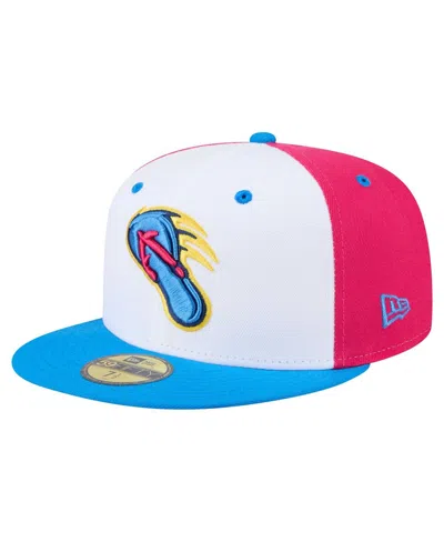 New Era Men's White/blue San Antonio Missions Copa De La Diversion 59fifty Fitted Hat In Multi